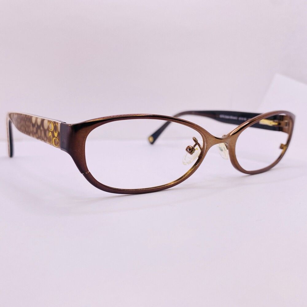 Coach Eyeglasses Sunglasses Authentic HC 5029 Ashley 9076 Satin Brown 51-16-135